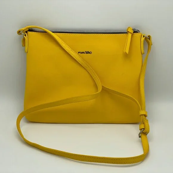 MARC TETRO Yellow Dachshund Crossbody Purse - Picture 2 of 5